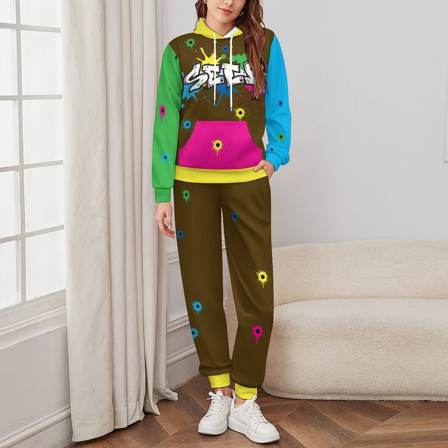 Brown Taking Shots Jumpsuit