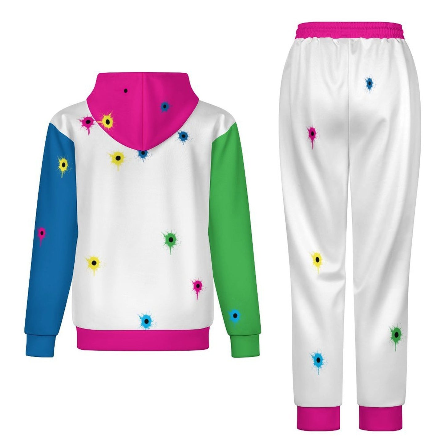 White Taking Shots Jumpsuit