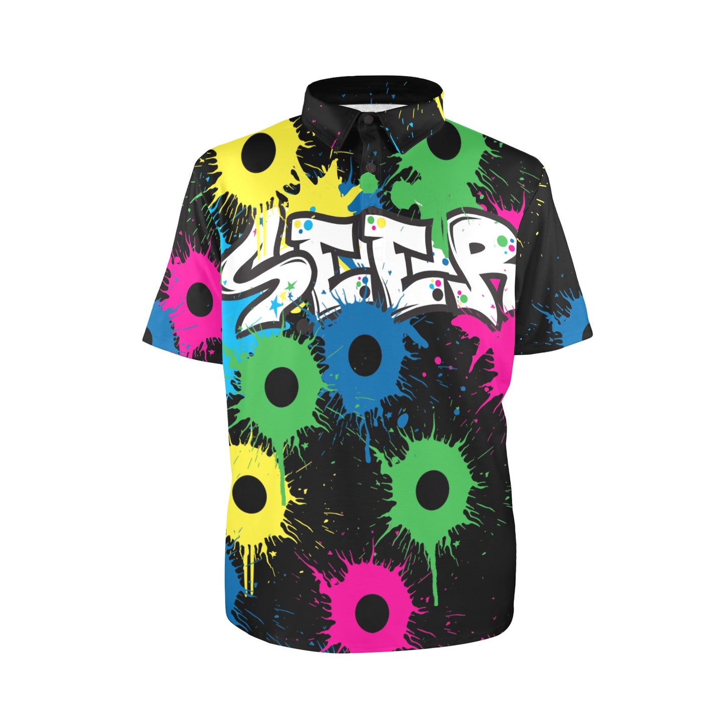 Black Polo Taking Shots