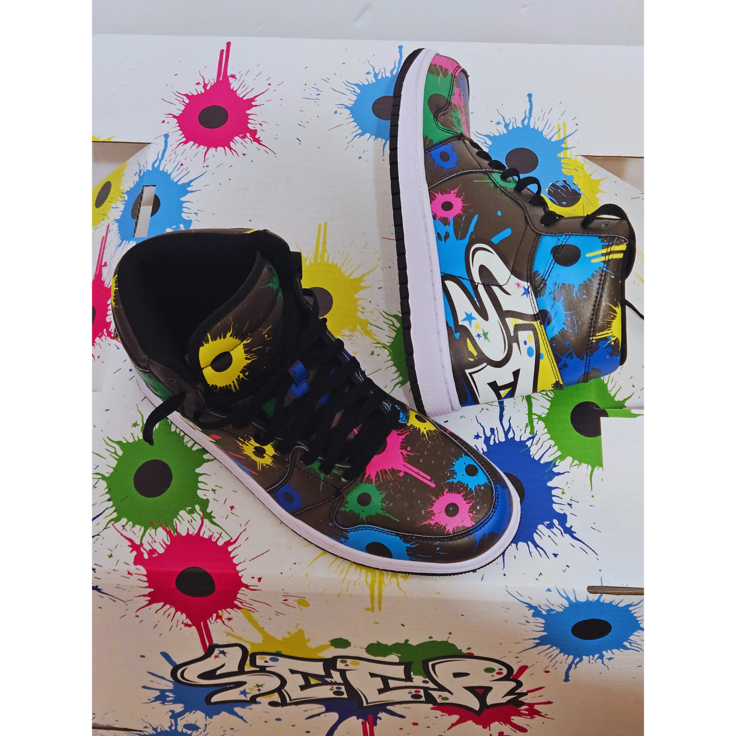 Brown Graffiti Shots