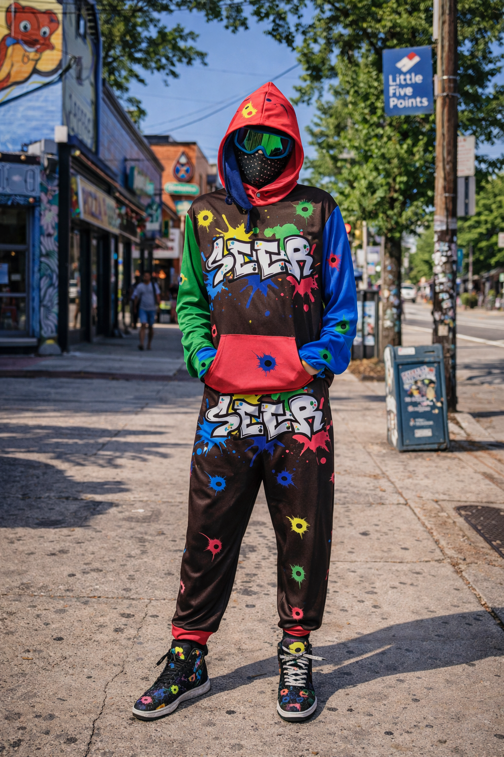 Brown Taking Shots Jumpsuit