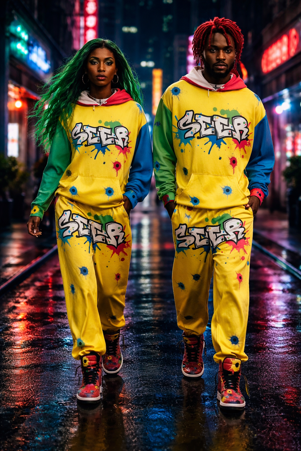 Yellow Taking Shots Jumpsuit