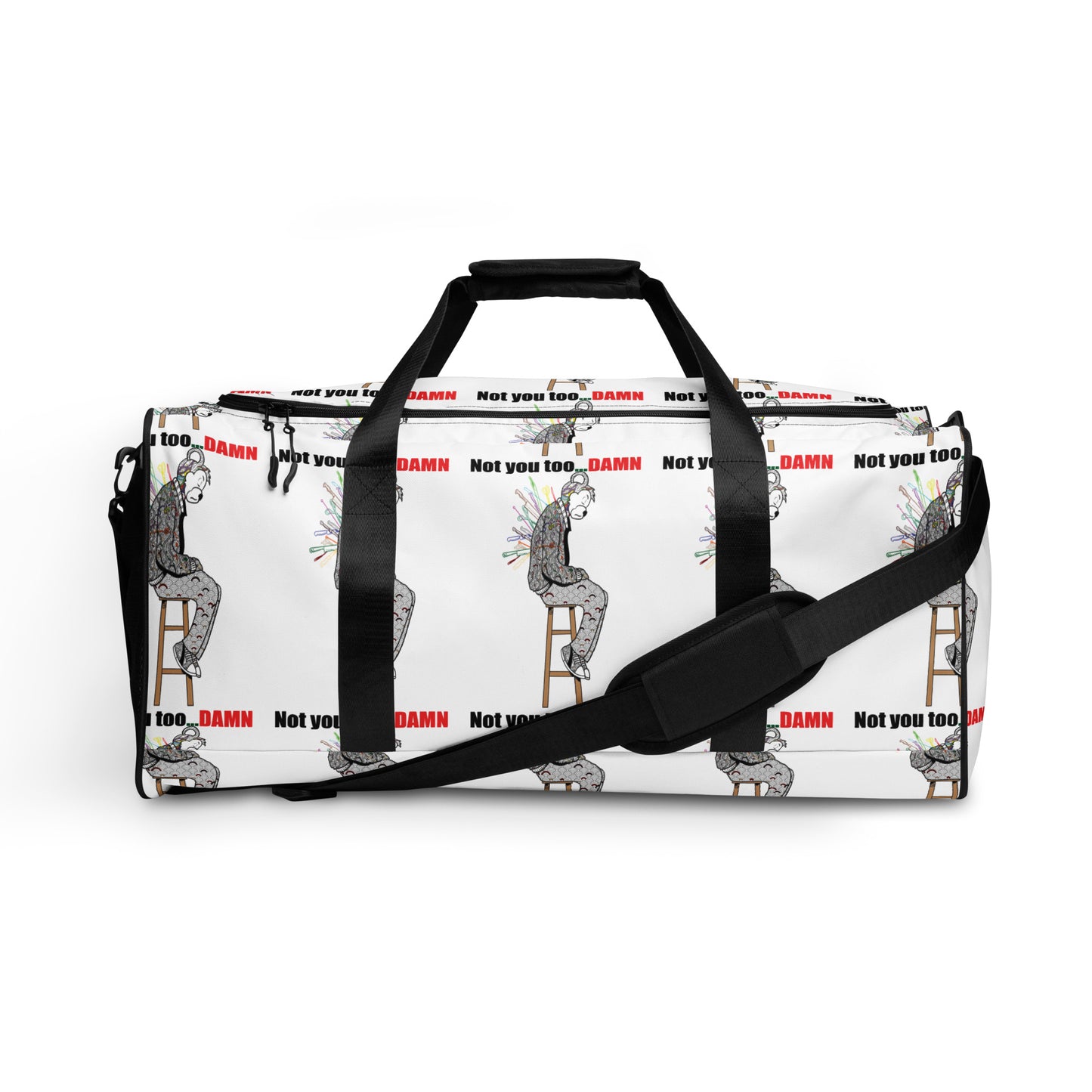 Colored Back stabbers Duffle bag