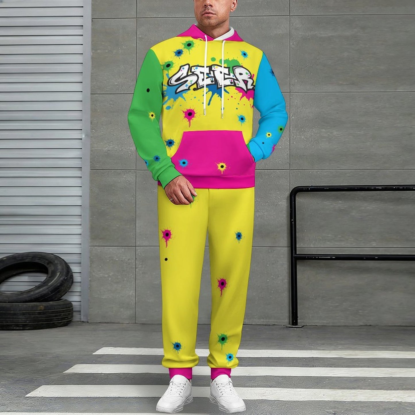 Yellow Taking Shots Jumpsuit