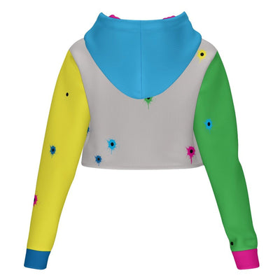 Gray Cropped Topped Taking Shots