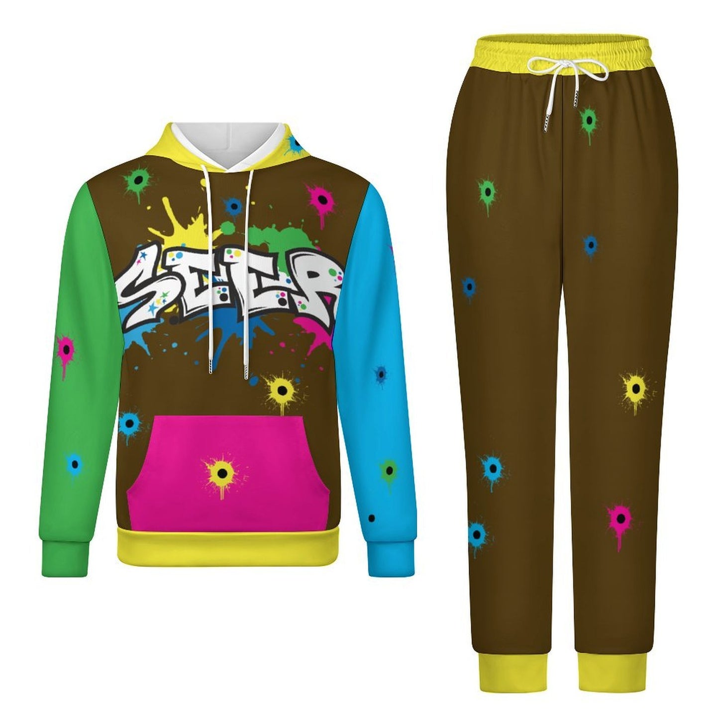 Brown Taking Shots Jumpsuit