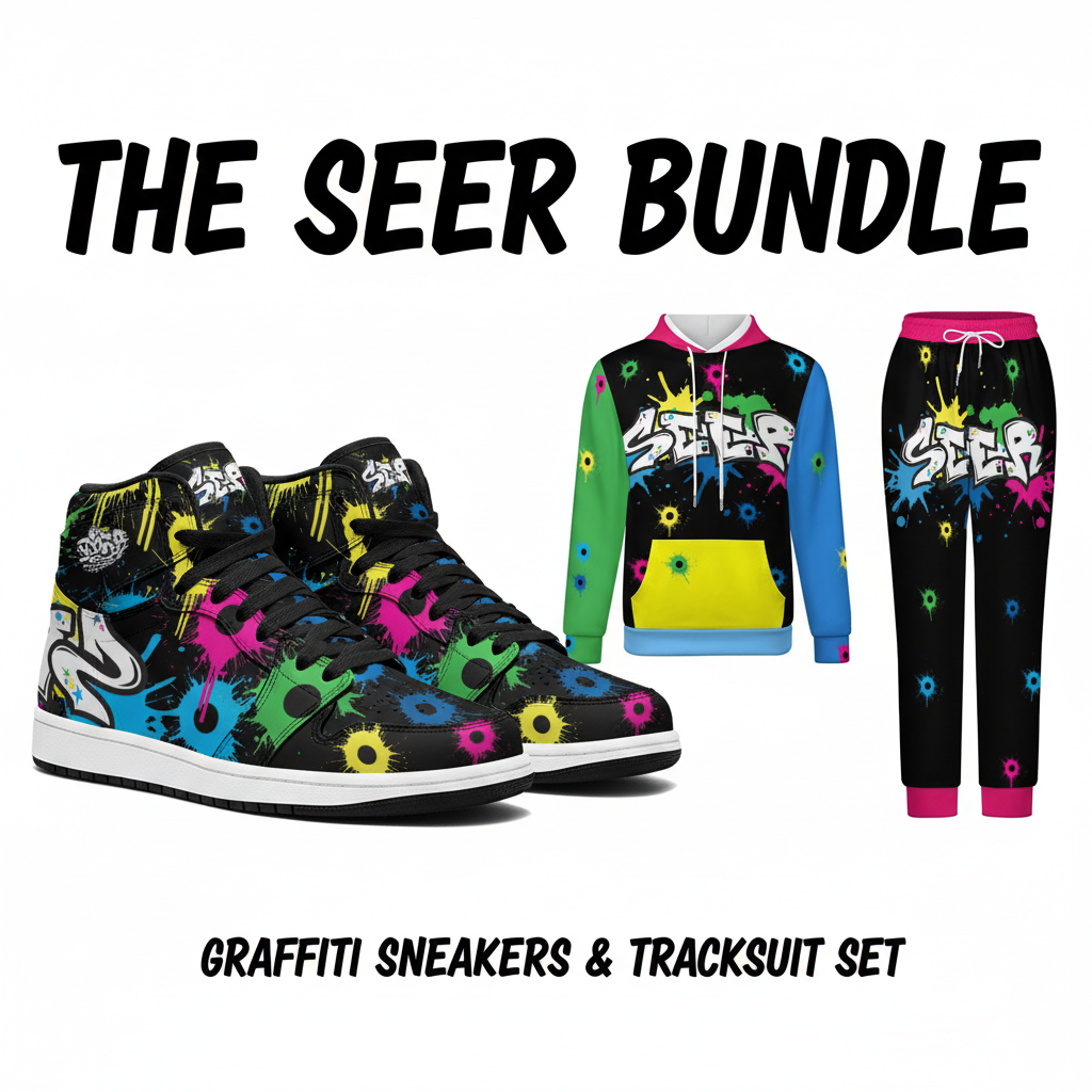 Preorder Bundle - SEER Sneakers and Jumpsuit