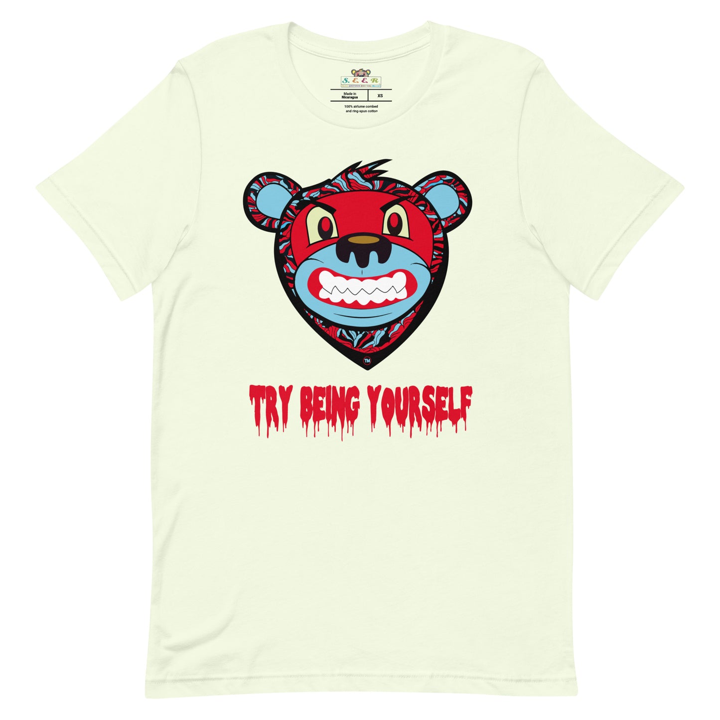 Try being yourself Unisex t-shirt