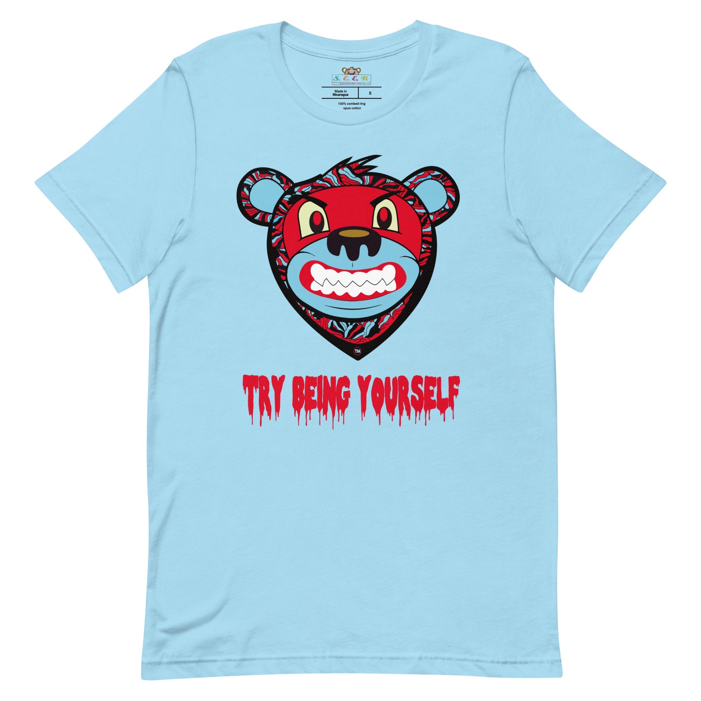 Try being yourself Unisex t-shirt